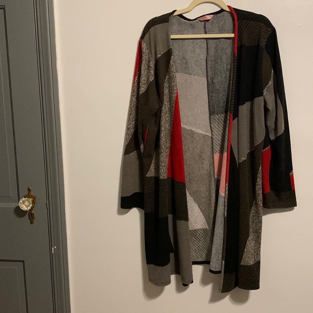 Size 2x Women’s Tunic Wrap Cardigan